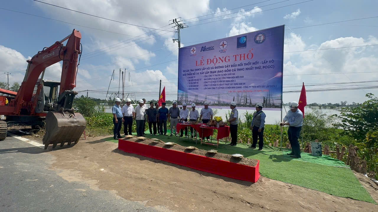 Trạm biến áp 220kV Lấp Vò & đường dây đấu nối Thốt Nốt - Lấp Vò