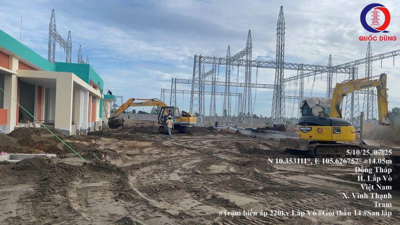Trạm biến áp 220kV Lấp Vò & đường dây đấu nối Thốt Nốt - Lấp Vò