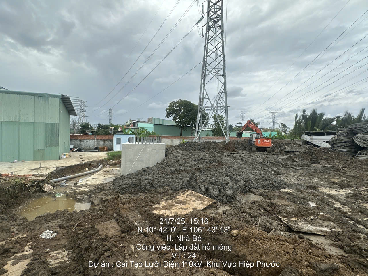 Cải tạo lưới điện 110kV khu vực Hiệp Phước